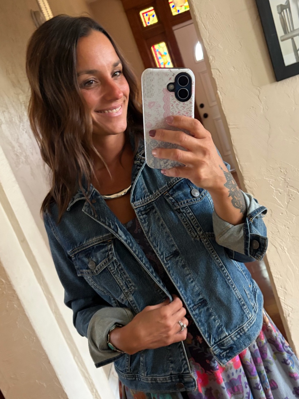 American Eagle Outfitters Classic Blue Denim Jacket